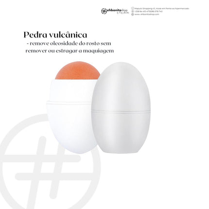 Pedra vulcânica - remove oleosidade do rosto - EhbonitoshopMoz