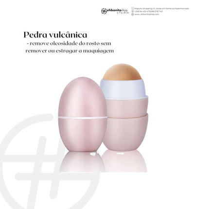 Pedra vulcânica - remove oleosidade do rosto - EhbonitoshopMoz