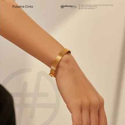 CINTO - PULSEIRA banhada a ouro de 18k - EhbonitoshopMoz