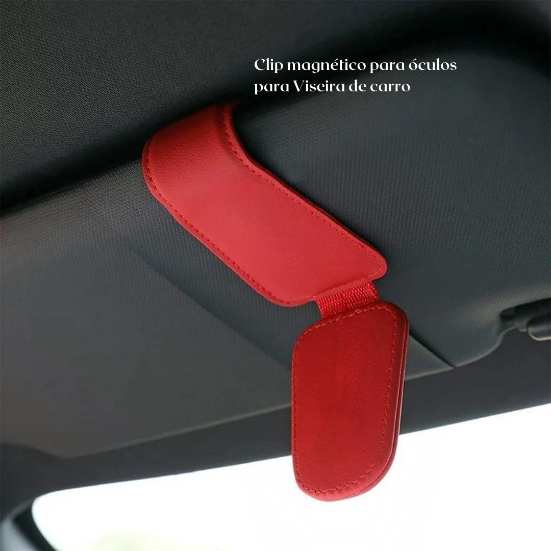 Clip magnético para óculos para Viseira de carro