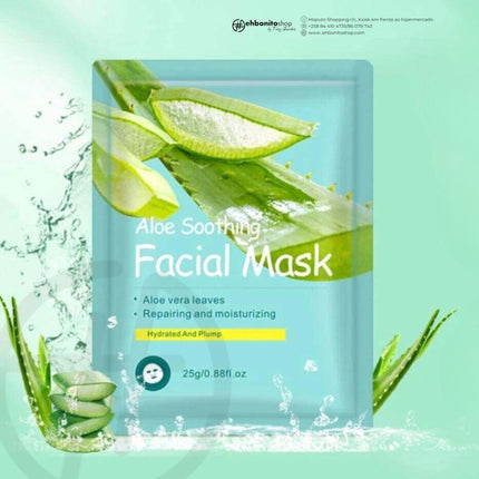 Máscara Facial em folha de Aloe vera - EhbonitoshopMoz