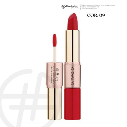 O.TWO.O Matte Lipstick e Liquid Lipstick 2 EM 1 - k - EhbonitoshopMoz