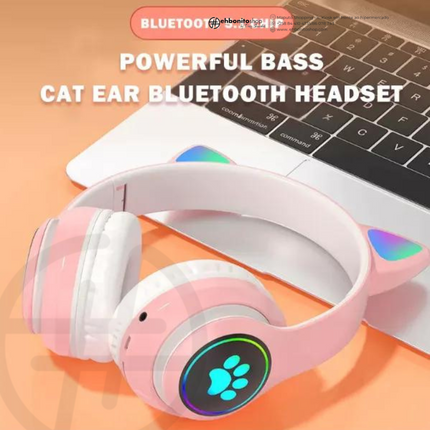 Fones de Ouvido de Gato sem Fio - EhbonitoshopMoz