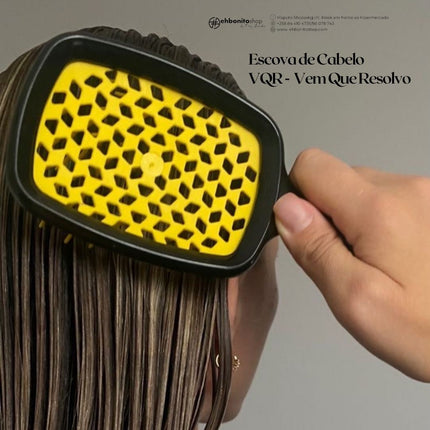 Escova de Cabelo VQR - Vem Que Resolvo - EhbonitoshopMoz