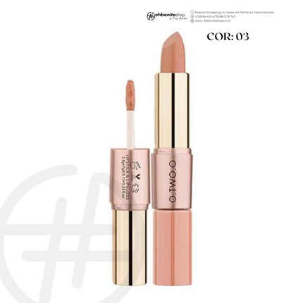 O.TWO.O Matte Lipstick e Liquid Lipstick 2 EM 1 - k - EhbonitoshopMoz