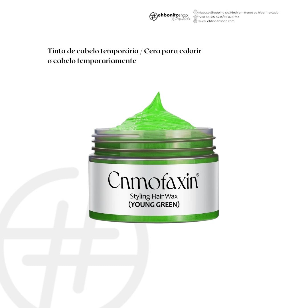 TINTA TEMPORÁRIA DE CABELO EM CREME / CERA PARA COLORIR CABELO TEMPORA ...