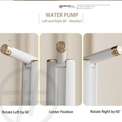 Dispensador de Água, Bomba de Água eletrica, Portátil e Dobrável com Carregamento USB, Ideal para Camping, Cozinha, Escritório e Piqueniques - EhbonitoshopMoz