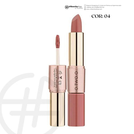 O.TWO.O Matte Lipstick e Liquid Lipstick 2 EM 1 - k - EhbonitoshopMoz