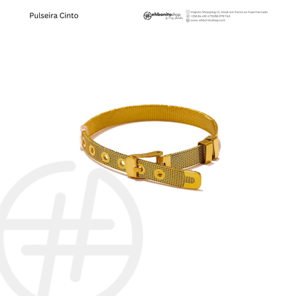 CINTO - PULSEIRA banhada a ouro de 18k - EhbonitoshopMoz