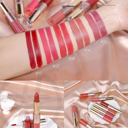 O.TWO.O Matte Lipstick e Liquid Lipstick 2 EM 1 - k - EhbonitoshopMoz