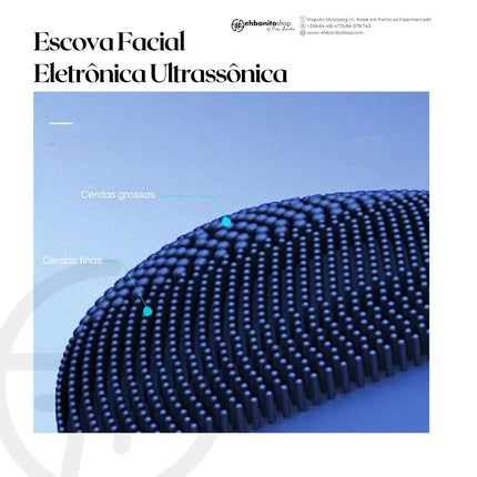 Escova Facial Eletrônica Ultrassônica - EhbonitoshopMoz