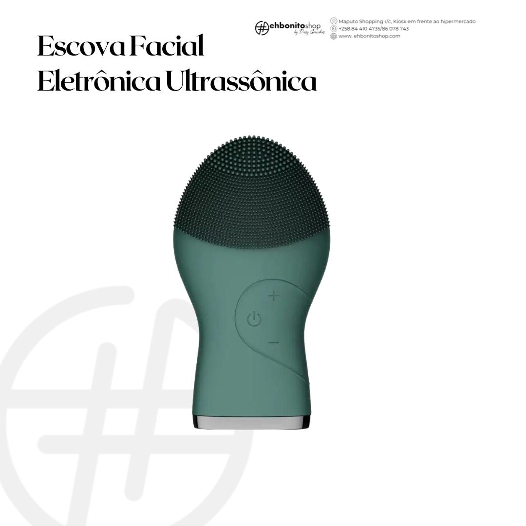 Escova Facial Eletrônica Ultrassônica