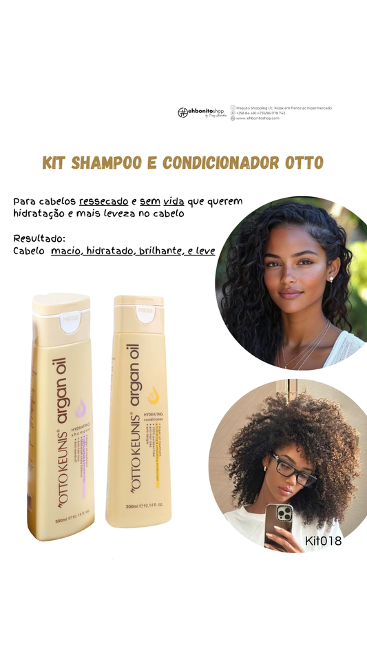 Kit Shampoo e Condicionador Otto