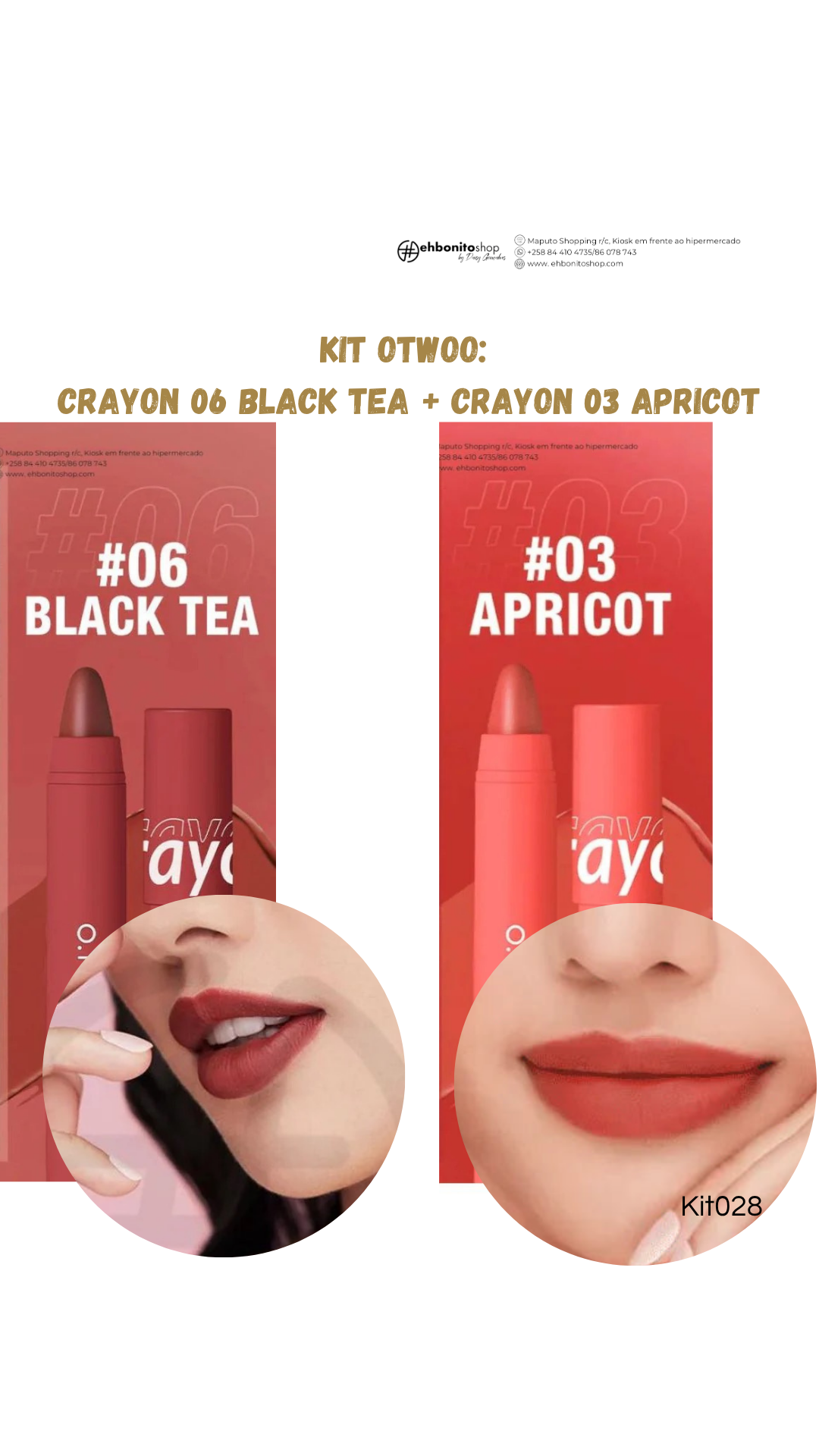 Kit Dupla Crayon