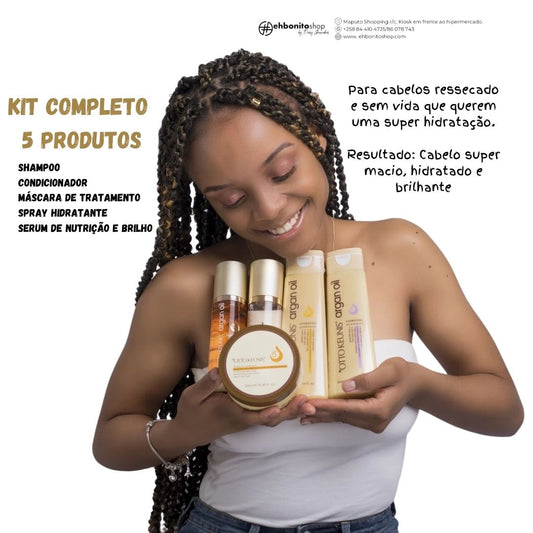 Kit Completo OttoKeunis Argan Oil 5+