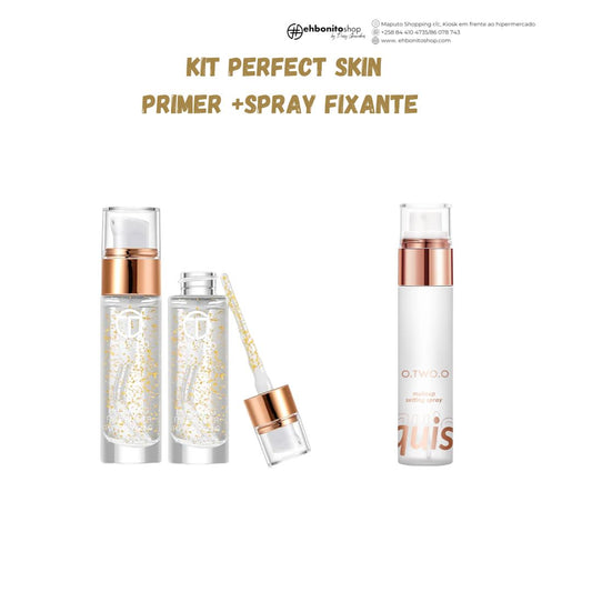 Kit Perfect Skin: Primer + Sprey Fixante otwoo