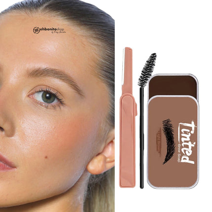 O.TWO.O Cera Modeladora/ sabão de sobrancelha com cor 02 LIGHT BROWN - EhbonitoshopMoz