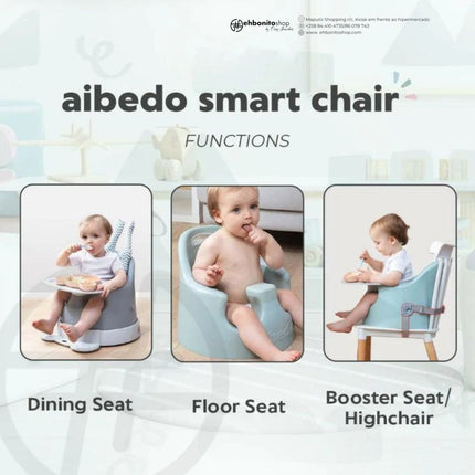 Cadeira de Bebé Multifuncional 8 em 1 com Bandeja de Alimentação, 4-36 Meses - EhbonitoshopMoz