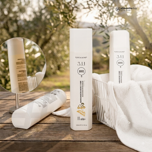 Ottokeunis linha BRRS Shampoo Suave Reparador Sem Sulfatos