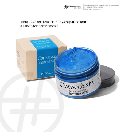 TINTA TEMPORÁRIA DE CABELO EM CREME / CERA PARA COLORIR CABELO TEMPORARIAMENTE - EhbonitoshopMoz