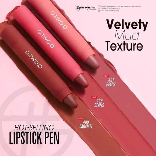 O.two.o Velvet Pen Lipstick / Crayon - k