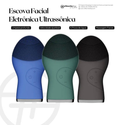 Escova Facial Eletrônica Ultrassônica - EhbonitoshopMoz