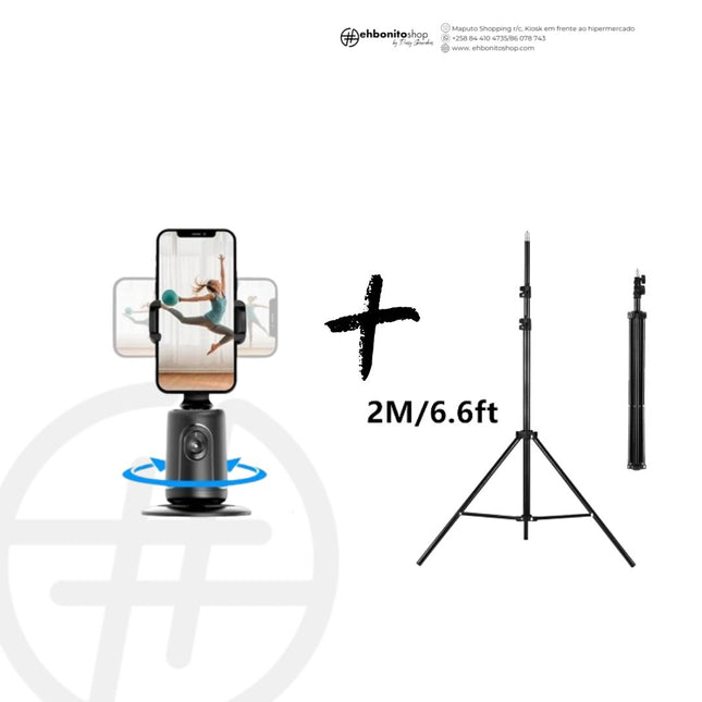 Tripé com suporte de telemóvel com Rastreamento Facial - EhbonitoshopMoz