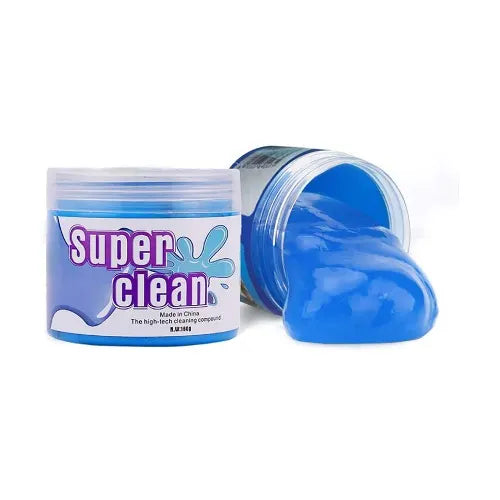 Super clean: Gel de limpeza- Limpa esquinas e partes difíceis de alcançar