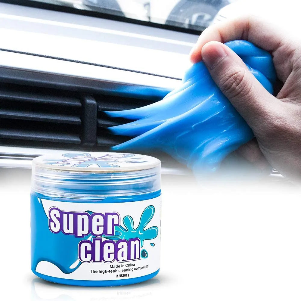 Super clean: Gel de limpeza- Limpa esquinas e partes difíceis de alcançar