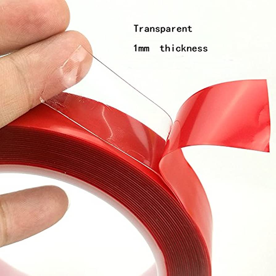 Nano tape- Fita adesiva transparente dupla face 1mmx2cmx3m
