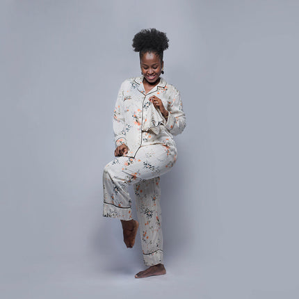PIJAMA SATIN DUAS PEÇAS-MULTI - EhbonitoshopMoz