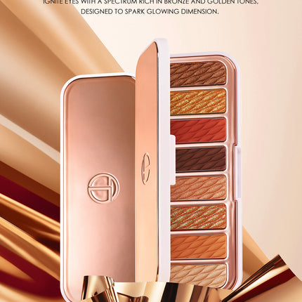 O.TWO.O Paleta de Sombras 8 Cores - ELF LUXUXY GOLD 02 - EhbonitoshopMoz