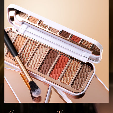 O.TWO.O Paleta de Sombras 8 Cores - ELF LUXUXY GOLD 02 - EhbonitoshopMoz