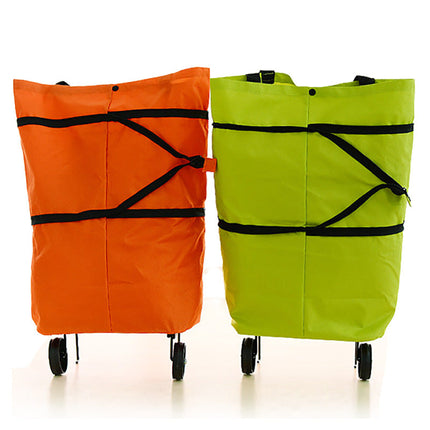 SACO DE COMPRAS PORTÁTIL COM RODAS - EhbonitoshopMoz