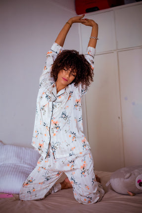 PIJAMA SATIN DUAS PEÇAS-MULTI - EhbonitoshopMoz