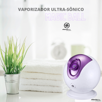 VAPORIZADOR FACIAL ULTRASONICO - MAGIC BALL - EhbonitoshopMoz