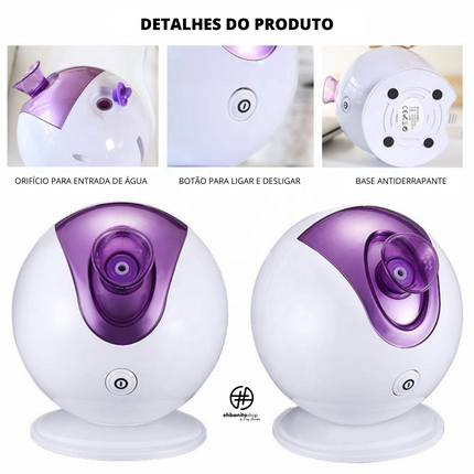 VAPORIZADOR FACIAL ULTRASONICO - MAGIC BALL - EhbonitoshopMoz